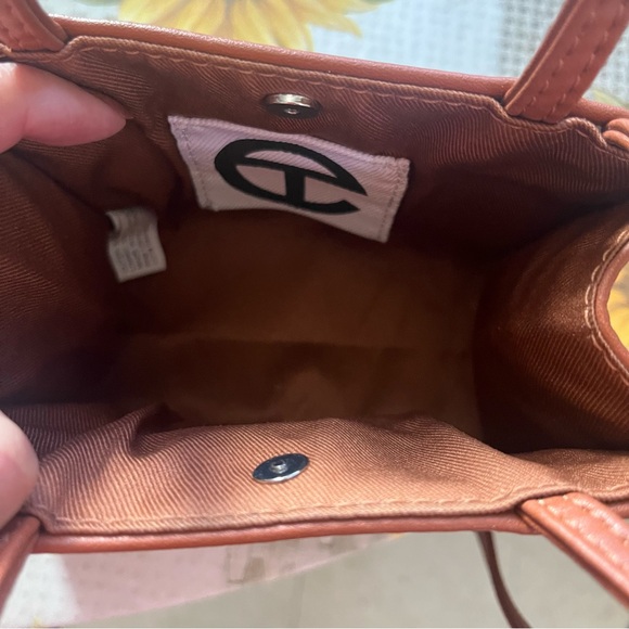 Telfar Small Shopping Bag in Color Tan - Picture 10 of 11